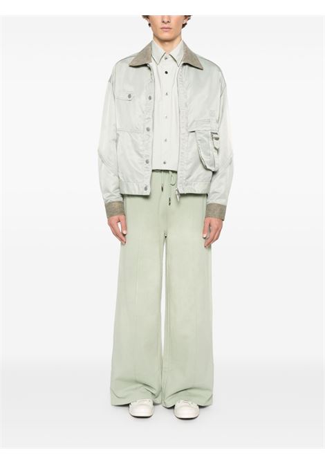 Grey pleated shirt Feng chen wang - men FENG CHEN WANG | FUS19SR11CYN